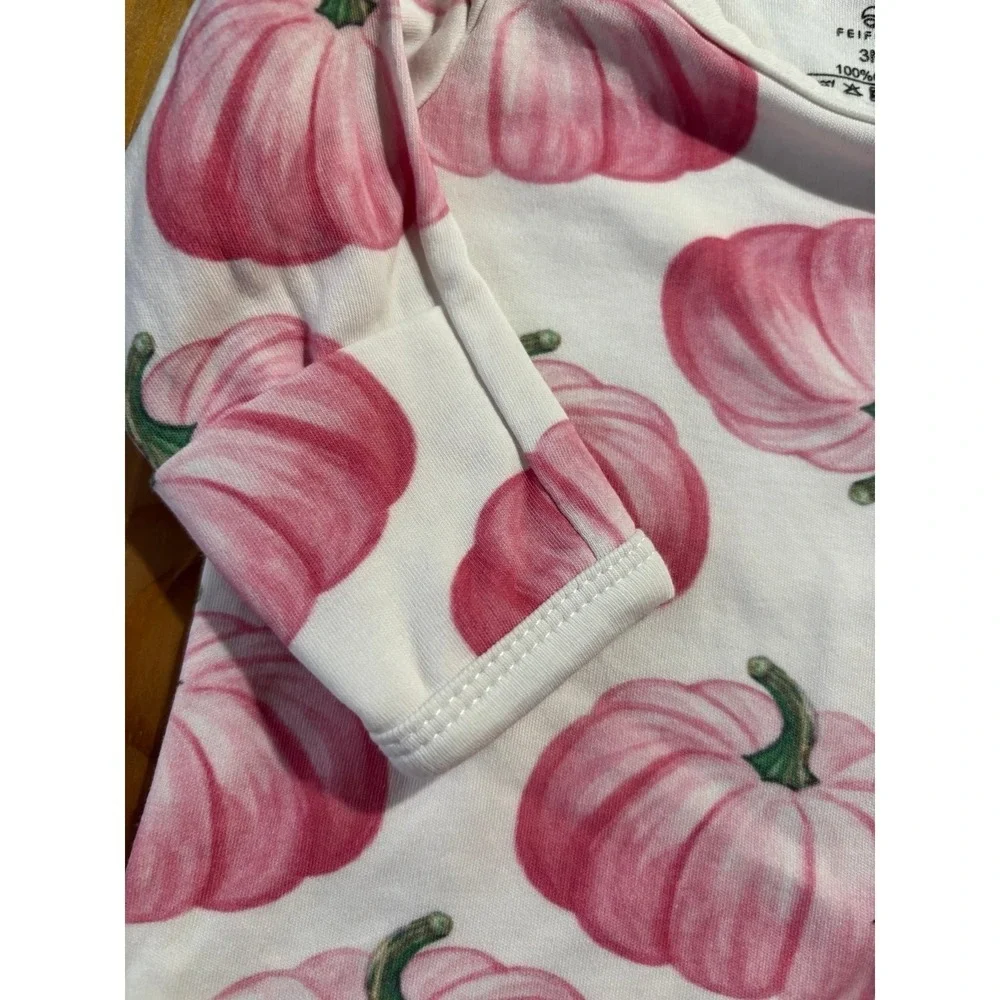 Baby Pumpkin Sleep Gown 100% Cotton Size 3 Months